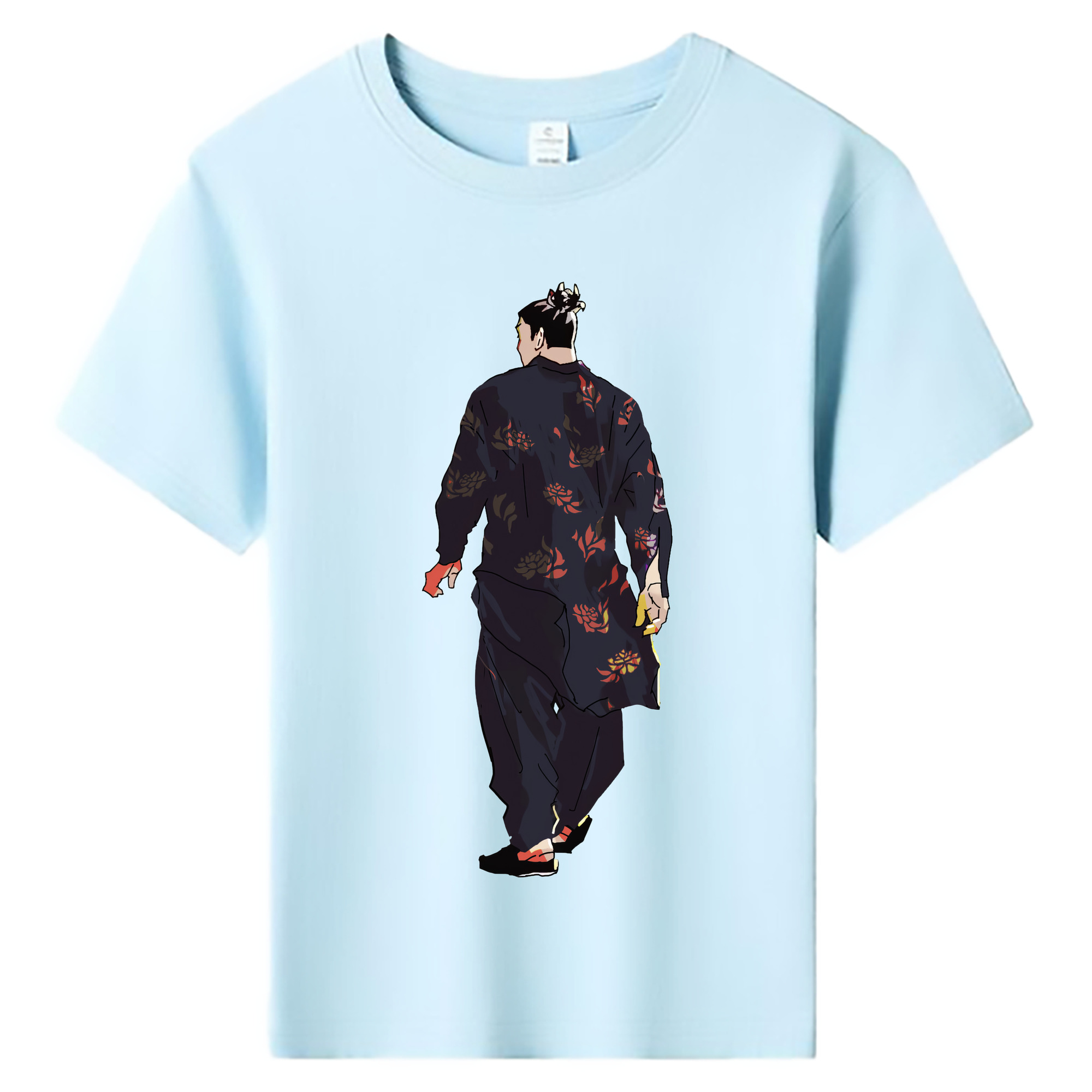 （画像用） 呪術廻戦 Jujutsu Kaisen 綿100％キッズTシャツ（フロントプリント）